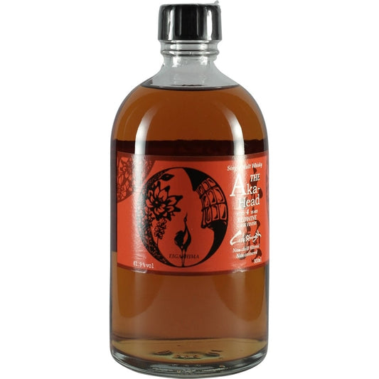 Akashi white Oak The AKA Head 4 Years Redwine Cask Finish Front