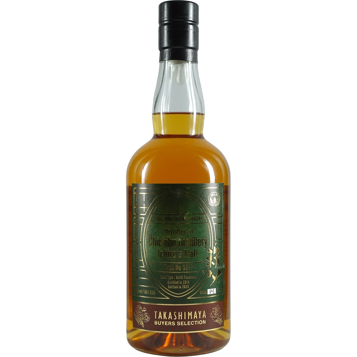 Chichibu Single Cask #3318 Refiill Puncheon Takashima Buyers Selection