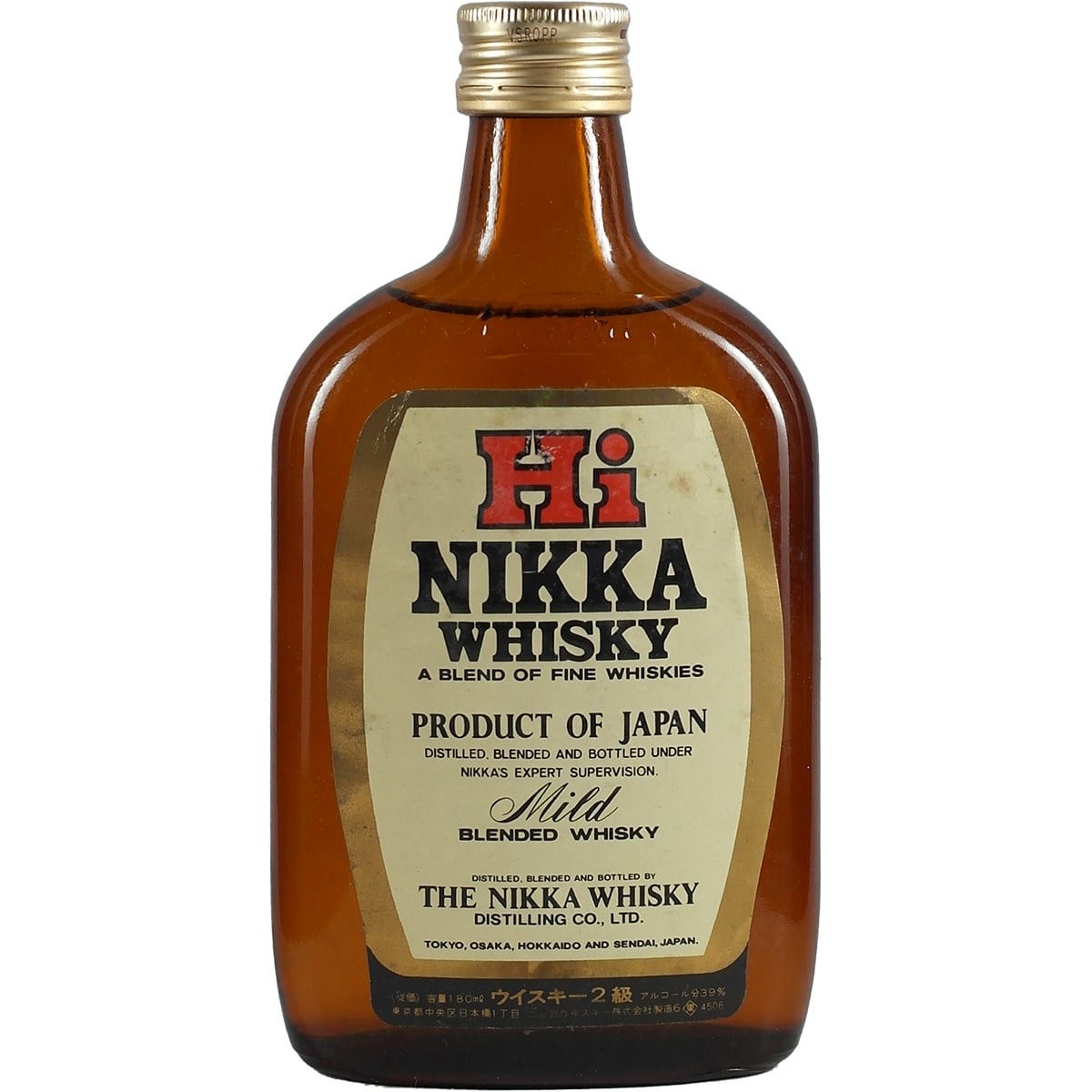 Hi Nikka White / Yellow Label 180ml Miniatur