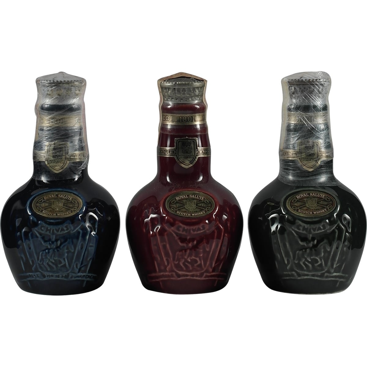 Johnnie Walker Royal Salute 3x 50ml set 001