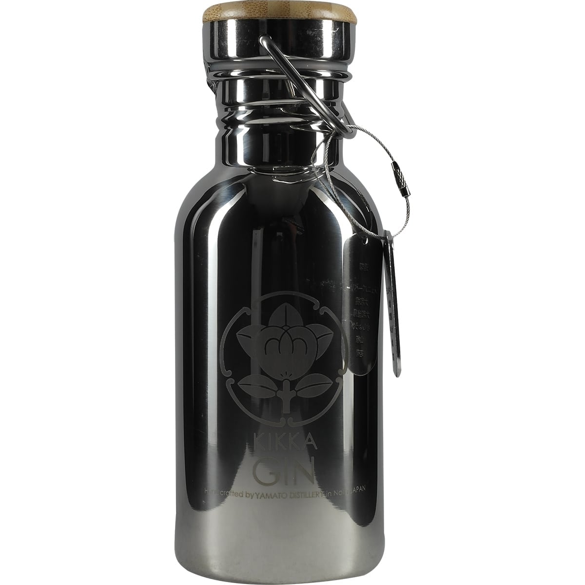Kikka Gin Metall Bottle 500ml 001