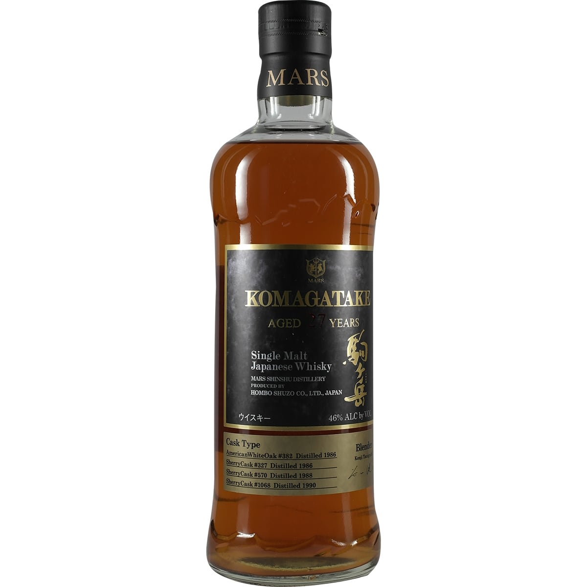 Mars Komagatake 27 Years Sherry Cask