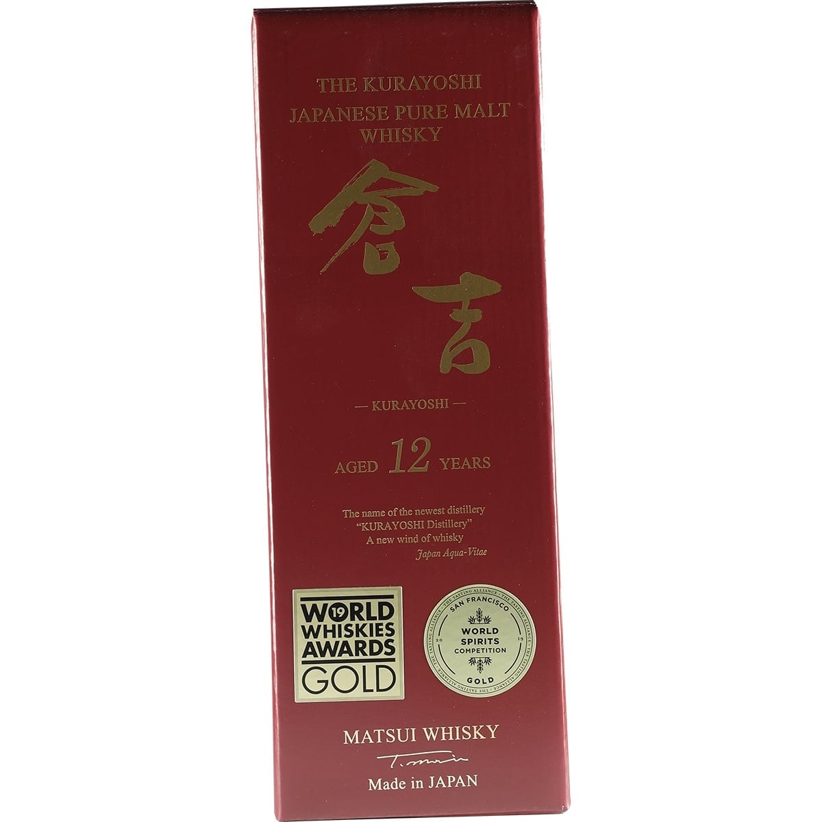 Matsui Kurayoshi Pure Malt 12 Jahre new Design 002