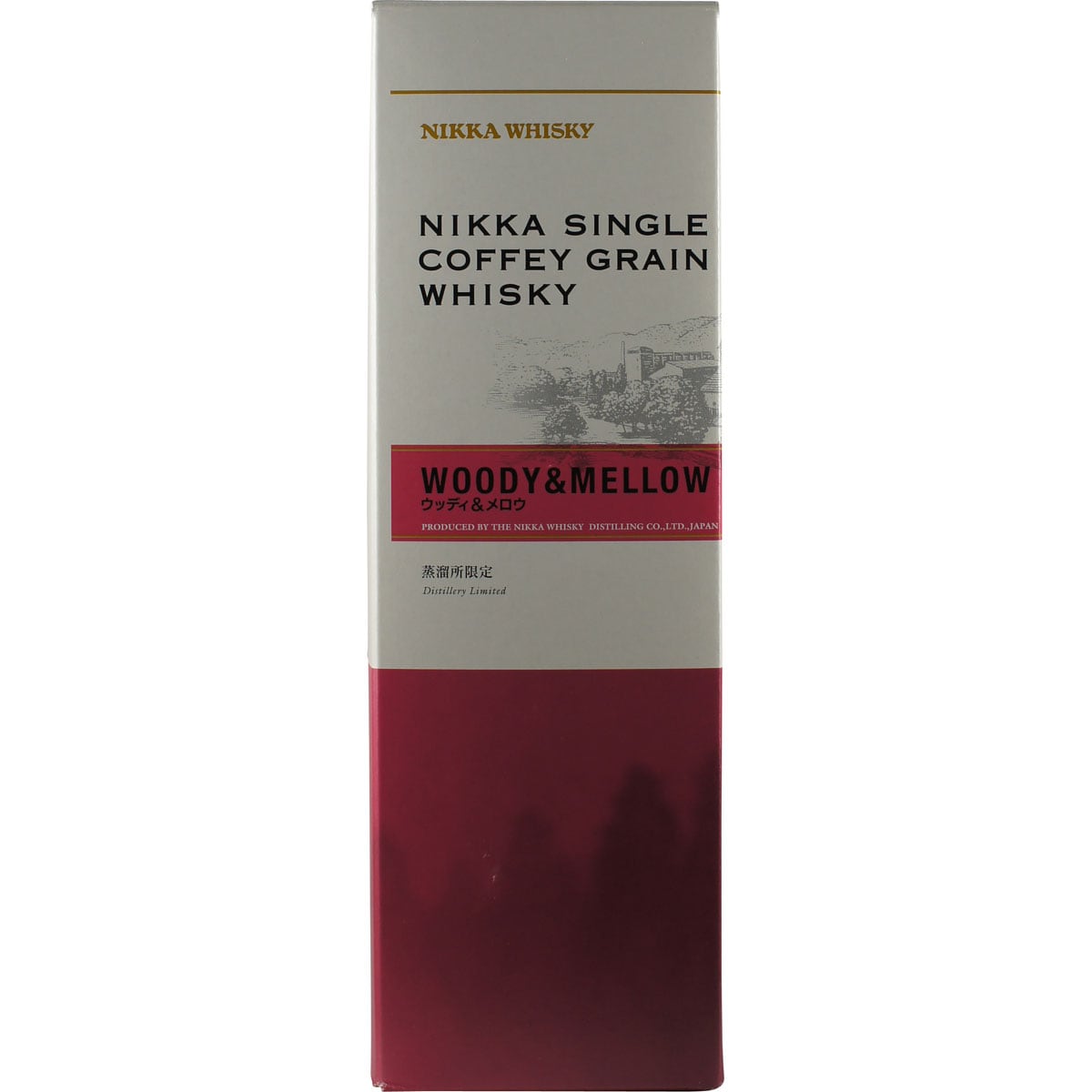 Nikka Single Coffey Grain Whisky Woody & Mellow NAS Distilleries Edition Back