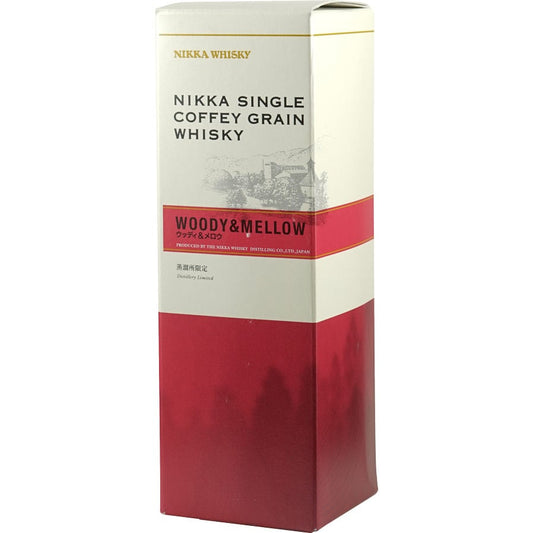 Nikka Single Coffey Grain Whisky Woody & Mellow NAS Distilleries Edition 180ml Box