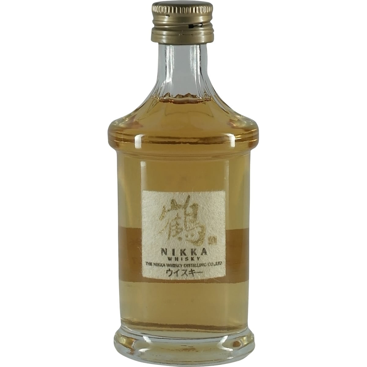 Nikka Tsuru Miniatur 50ml round design front