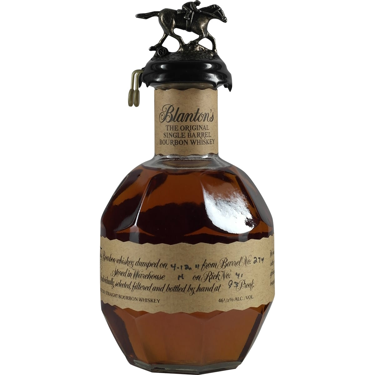 Blanton´s Single Barrel dumped 04-12-2001 375ml