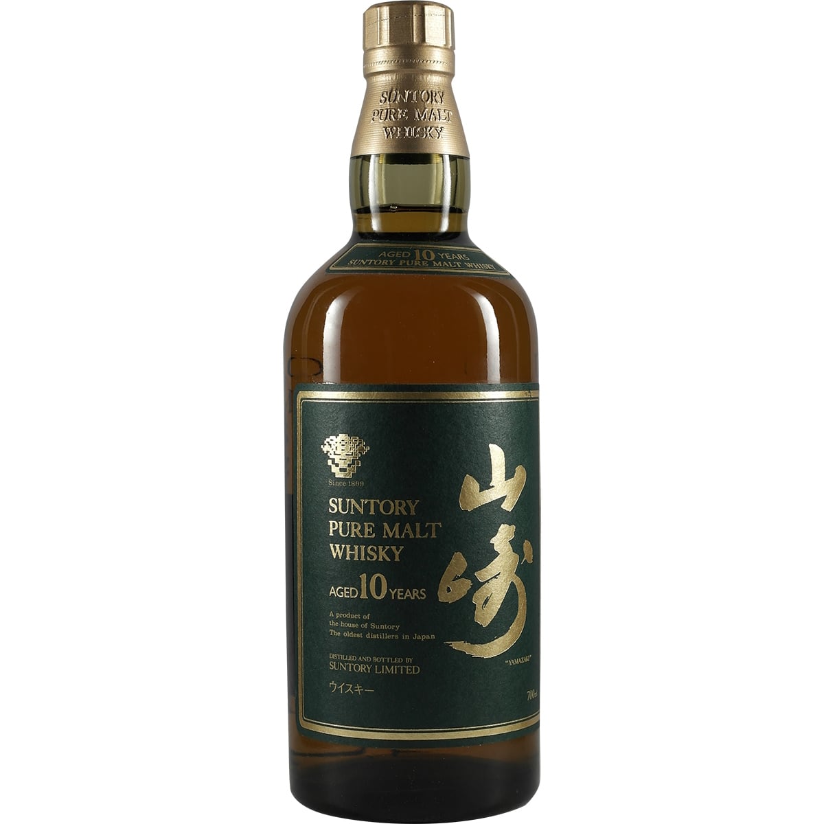 Suntory Yamazaki 10 Years / 10 Jahre grünes Label / green Label