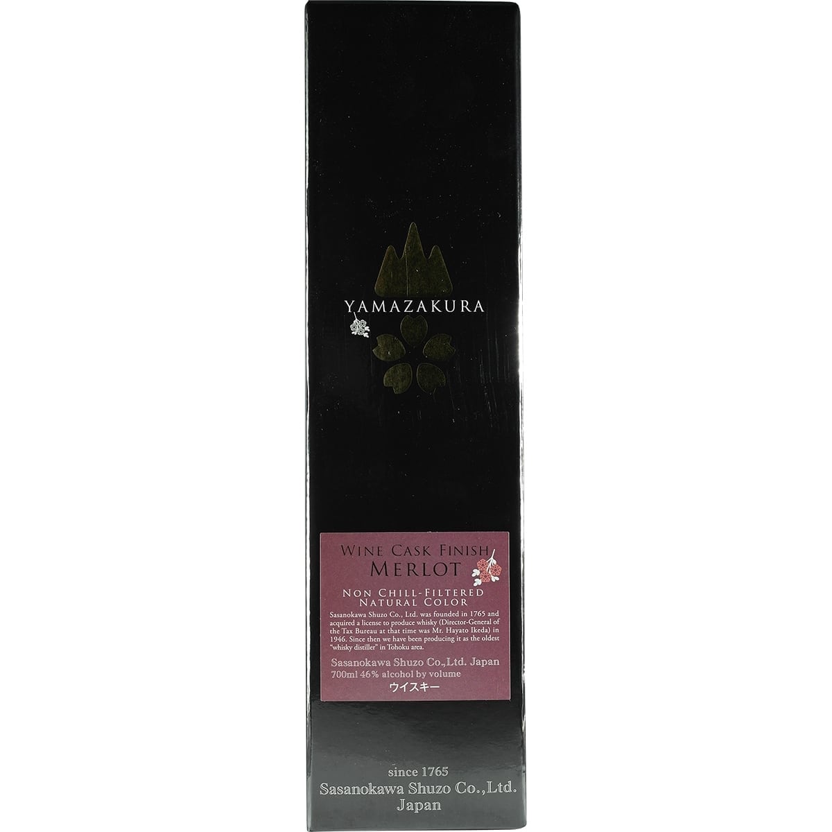 Sasanokawa Yamazakure Wine Cask Finish Merlot Cask 003
