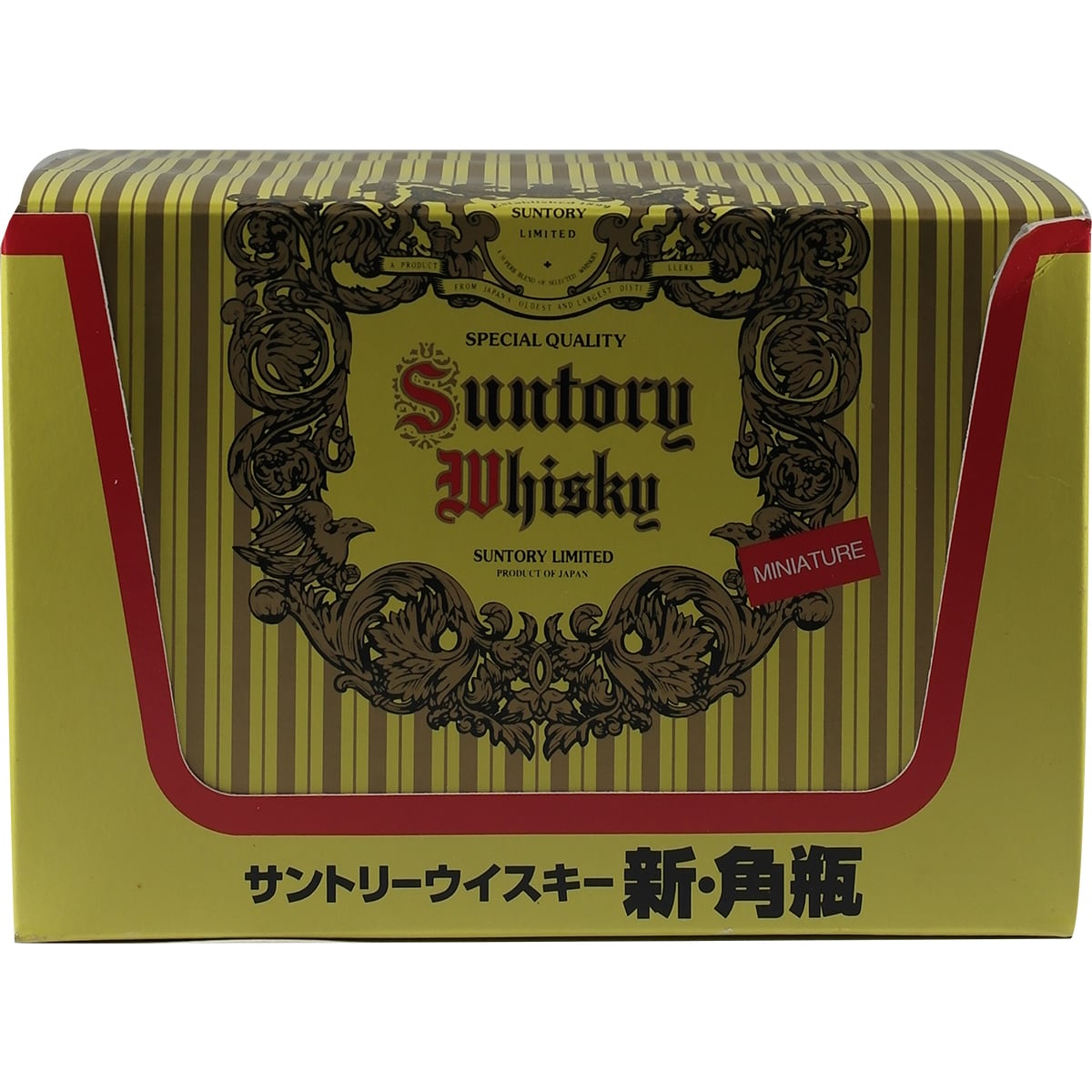 Suntory Kakubin Yellow 50 ml Miniature 12x Box