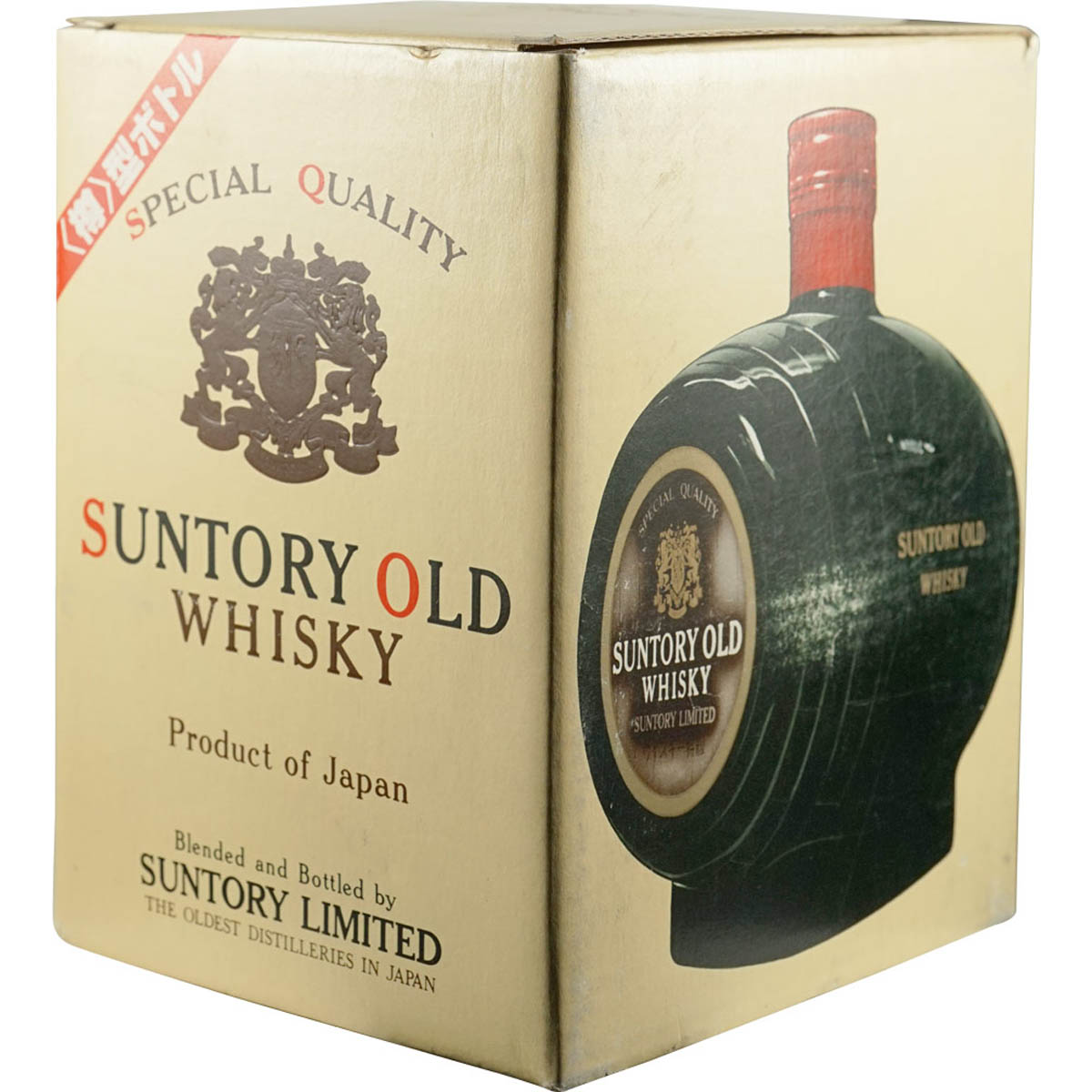 Suntory Old Whisky Barrel Bottle Box