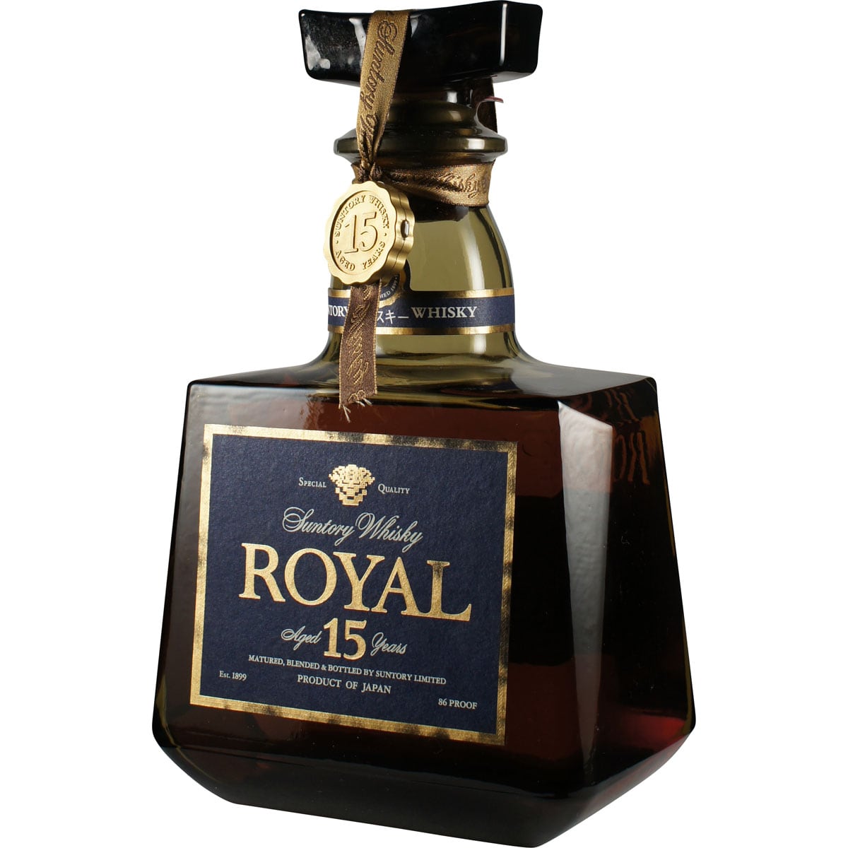 Suntory Royal 15 Years Blue Label Front