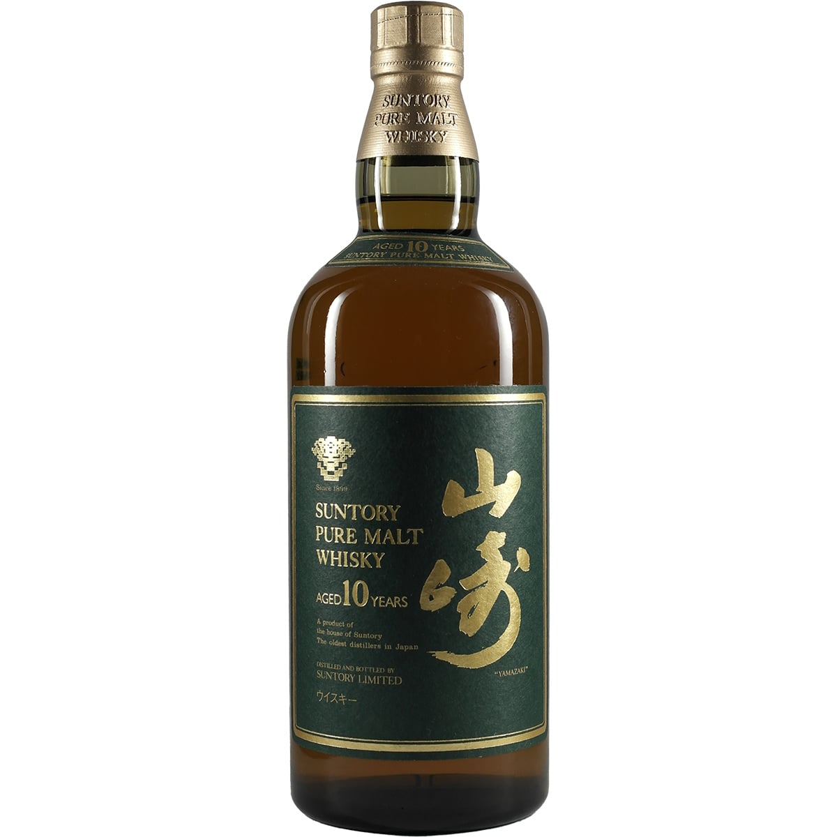 Suntory Yamazaki Pure Malt 10 Years / 10 Jahre grünes Lable / green Lable 750ml