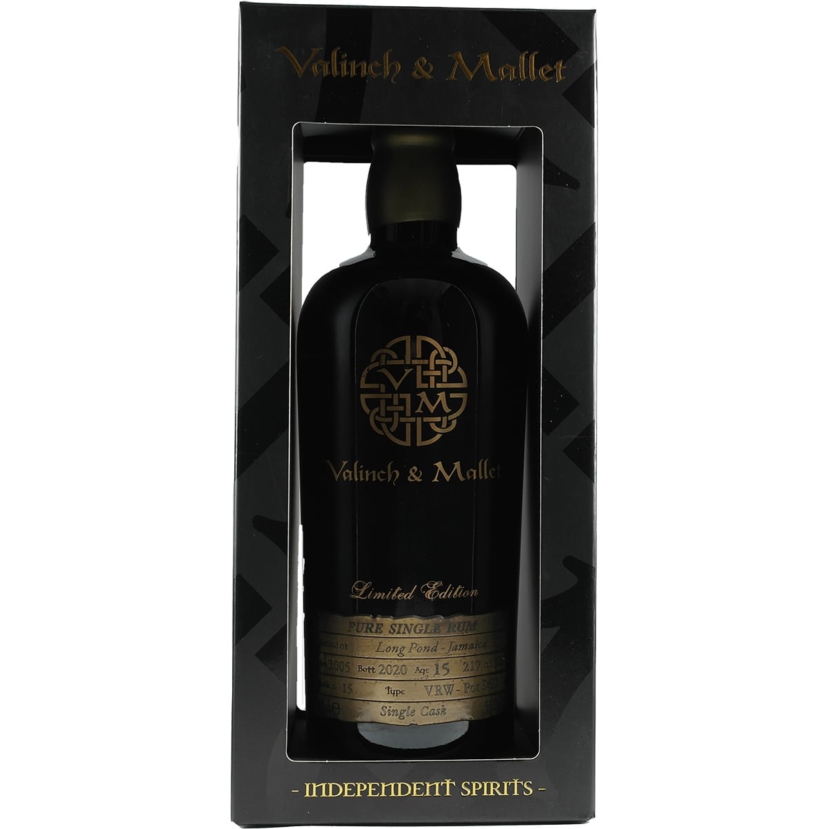 Jamaica Single Cask 15 Years Long Pond Valinch & Mallet The Spirit of Art
