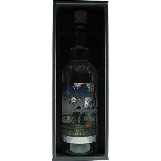 Wa Gin Premium Craft Gin Box+Bottle