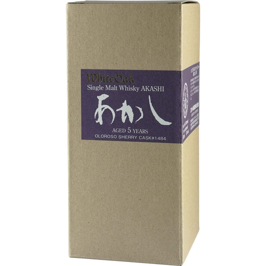 White Oak Akashi 5 Years Oloroso Sherry Cask #1484 Box