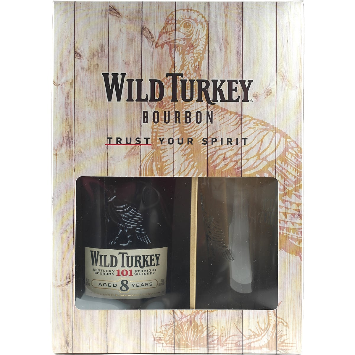 Wild Turkey 8 Years 101 Proof 700ml Geschenkset