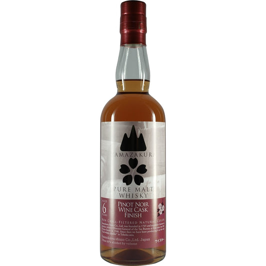 Yamazakura 6 Years Pinot Noir Wine Cask Finish Bottle 01