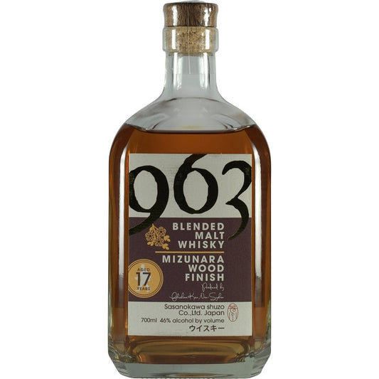 Yamazakura 963 Mizuanra Wood 17 Years Box Front