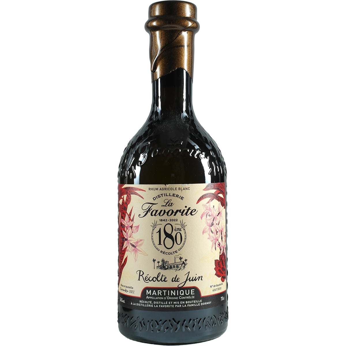 La Favorite Rhum Recolte de Juin
