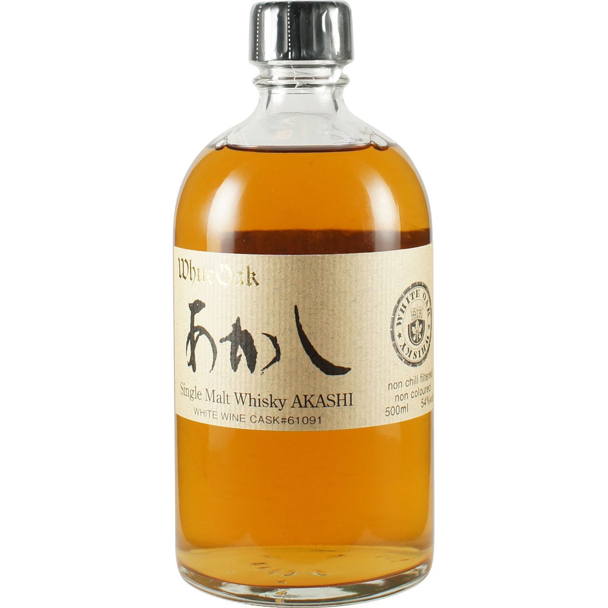 Akashi white Oak White Wine Cask #61091 Front