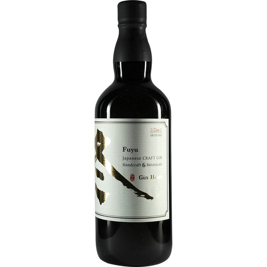 Akayane Gin Heart Fuyu Autumn Bottle Front