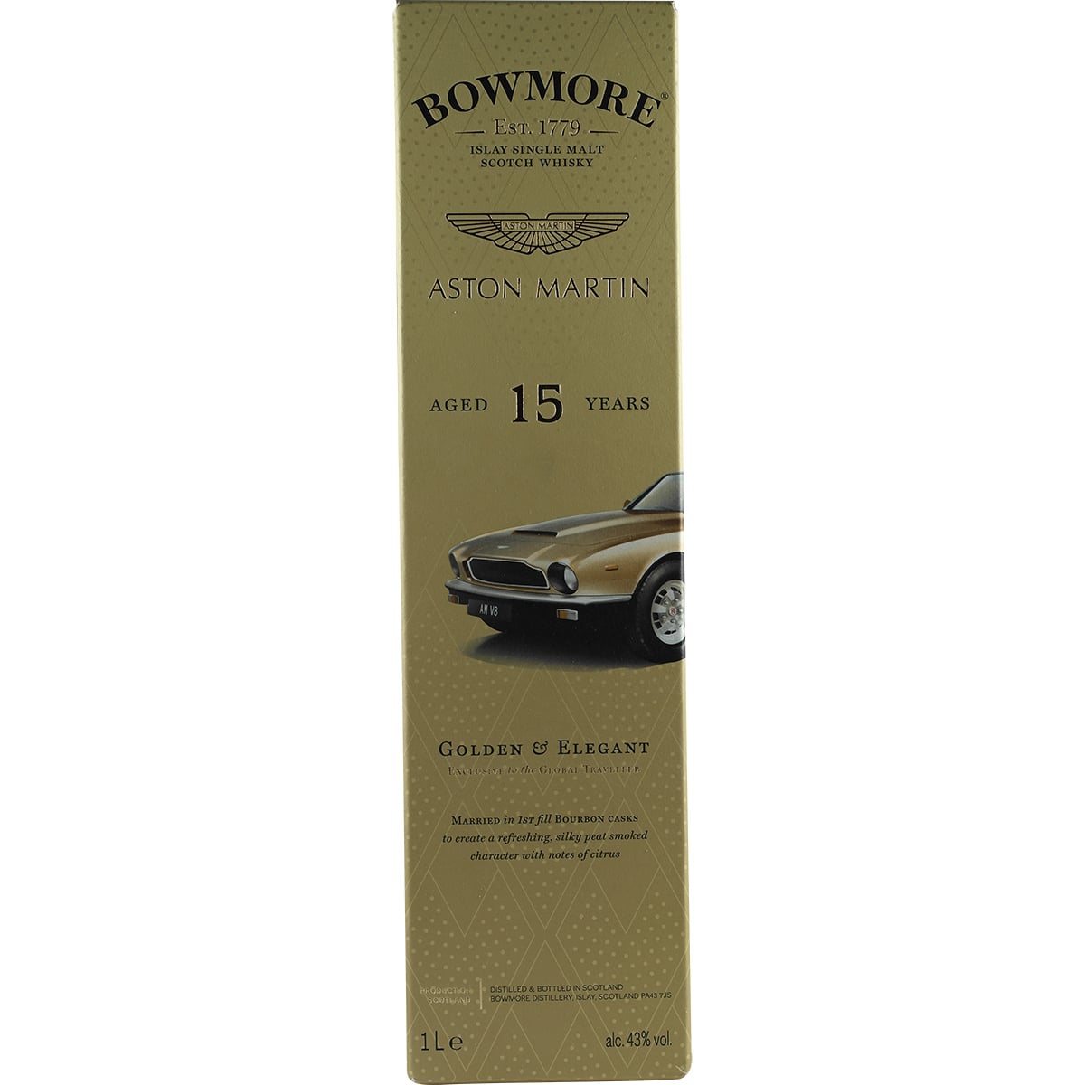 Bowmore 15 Years Aston Martin AM V8  Limited Edition Nr. 5