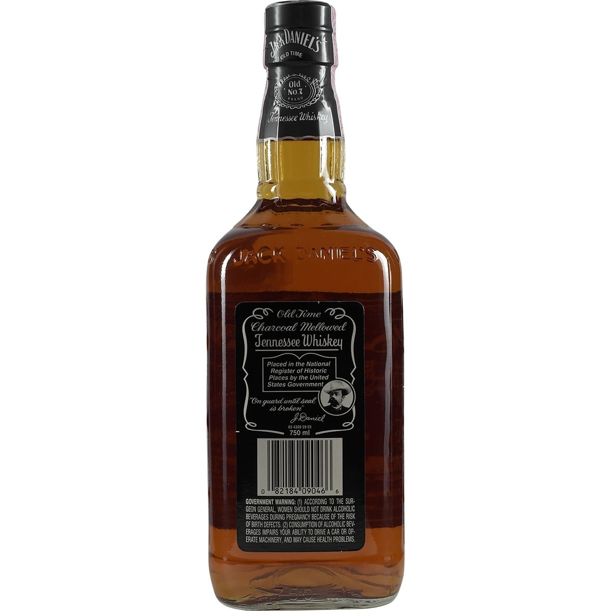 Jack Daniel's 43% 750ml Tinbox  004