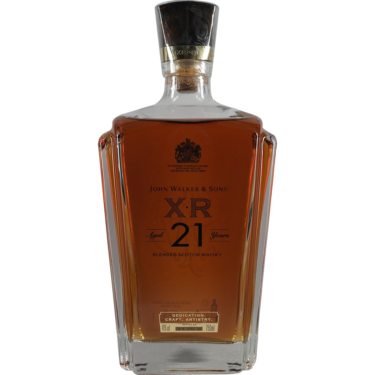 John Walker & Sons / Johnnie Walker XR 21 Jahre 750ml The Legacy