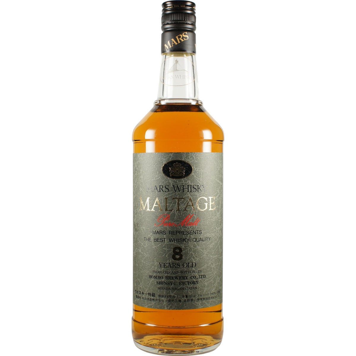 Mars Whisky Maltage 8 Years Bottle 