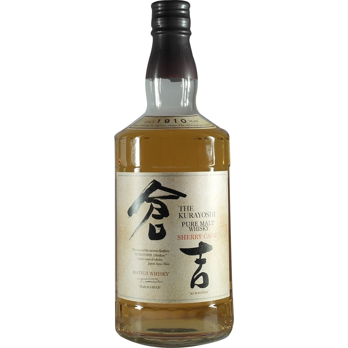 Matsui Kurayoshi Pure Malt NAS Sherry Cask new Design 001