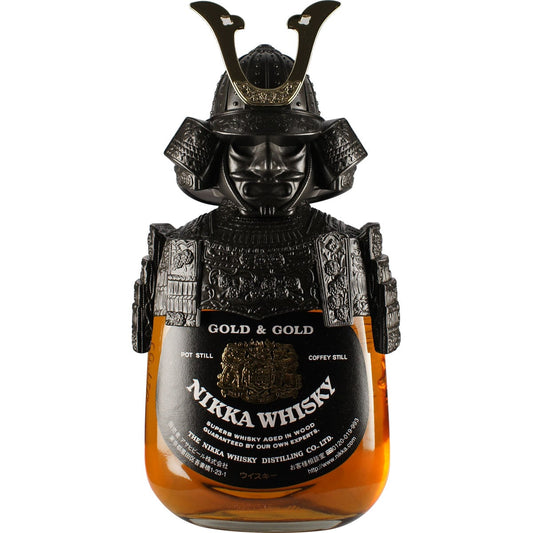 Nikka Gold & Gold Samurai Bottle