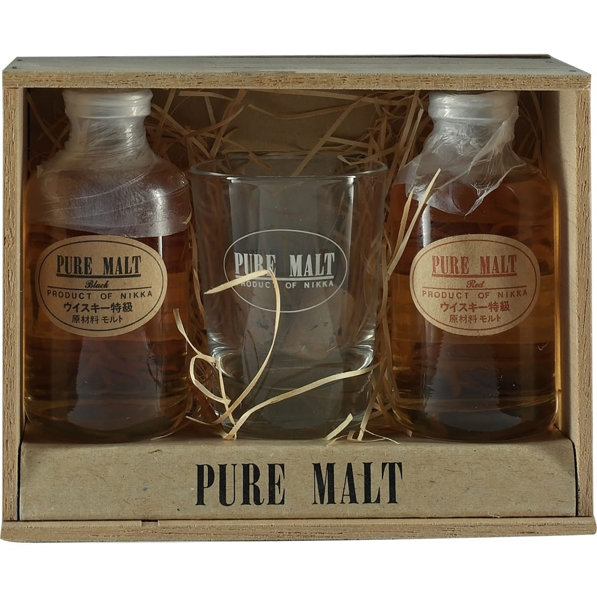 Nikka Pure MAlt red & Black Set 50ml 01