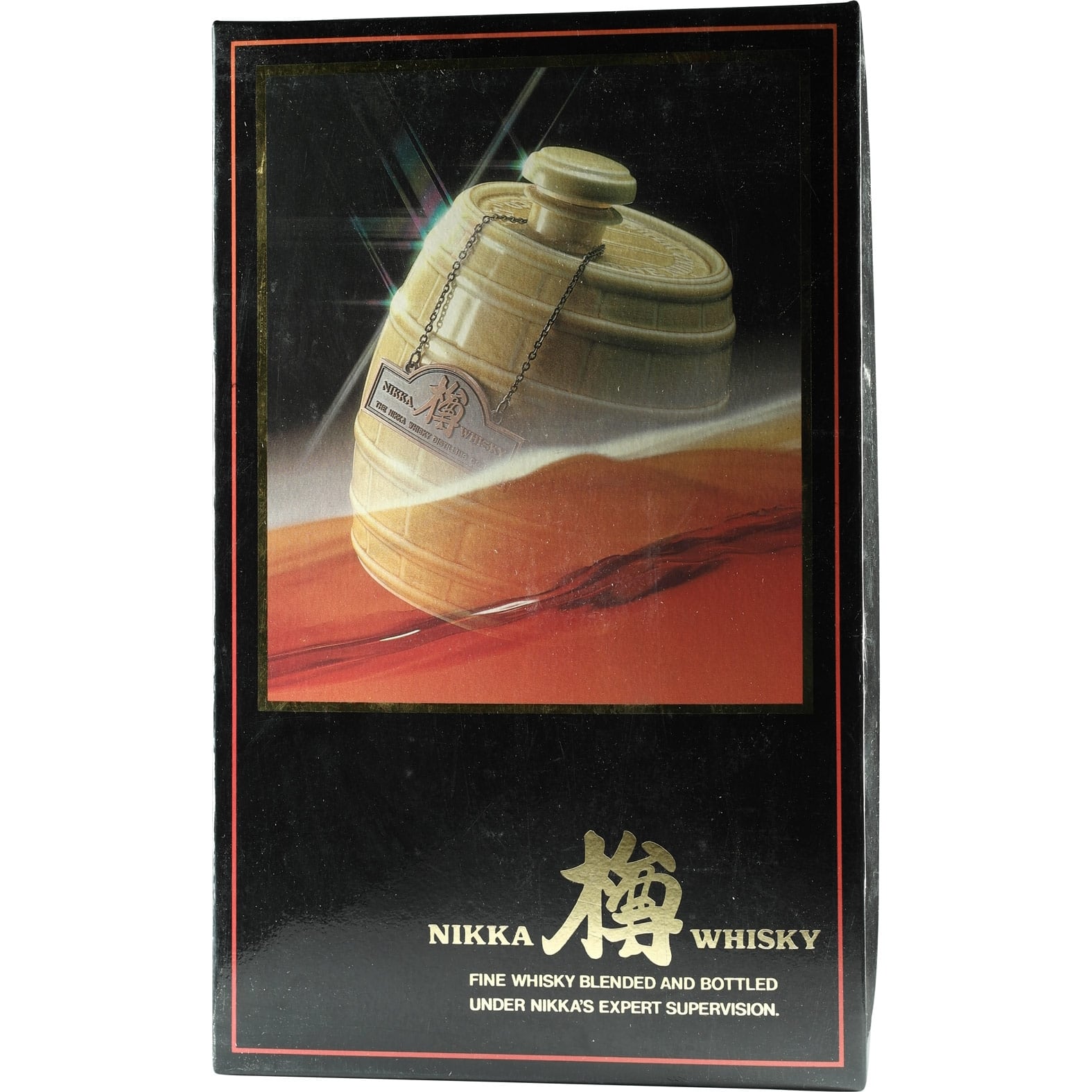 Nikka Whisky Destillery Bottleing Barrel Bottle Box 