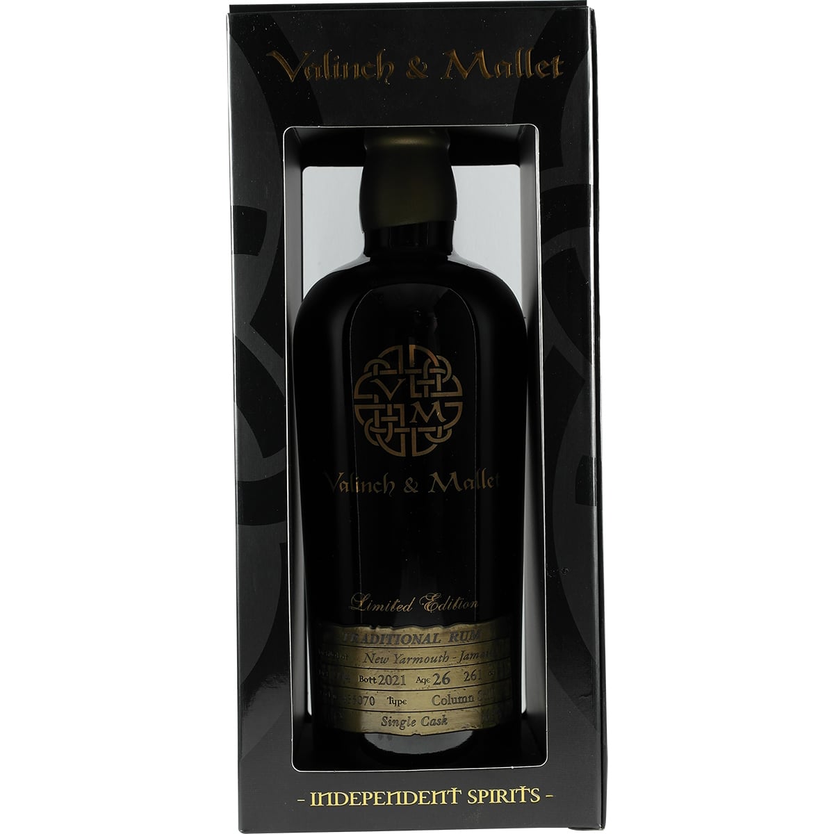 Jamaica Single Cask New Yarmouth 26 Years Valinch & Mallet The Spirit of Art
