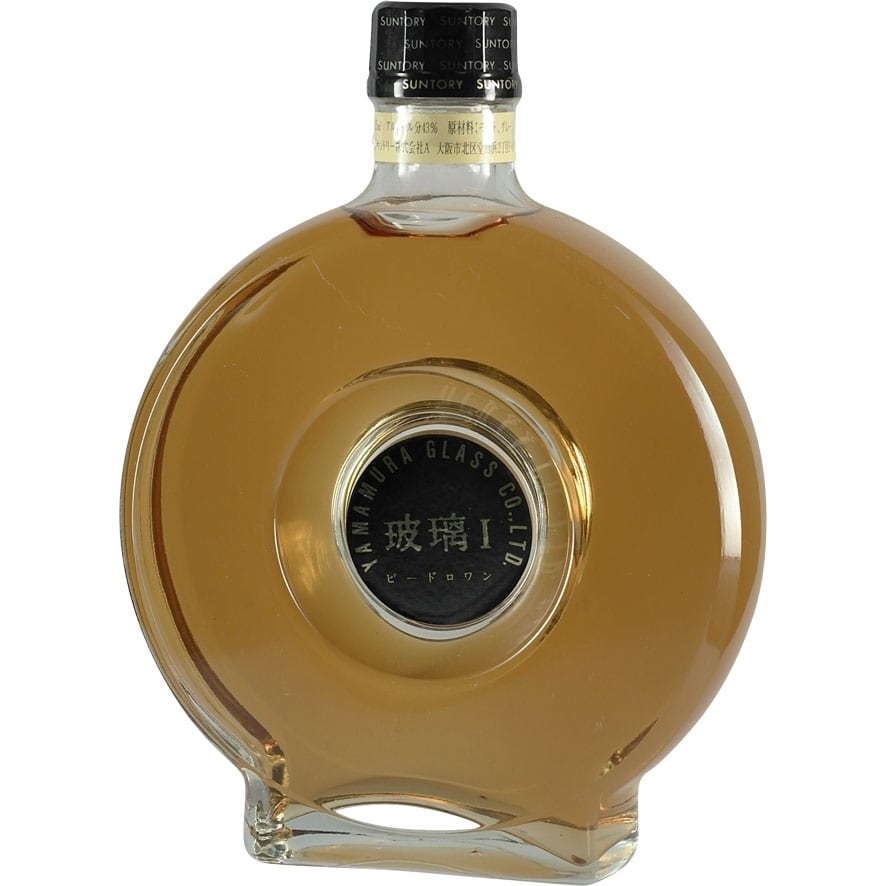Suntory Old Whisky Yamamura Glassworks Back