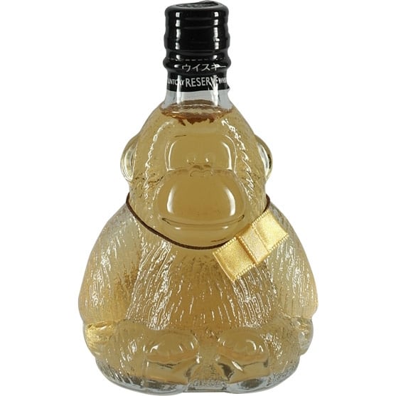 Suntory Special Reserve Gorilla Bottel 80ml Miniature Front
