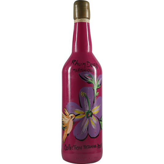 Rhum Doré Martinique Trois Rivères Collection Tatanka 2008 Himbeerfarben