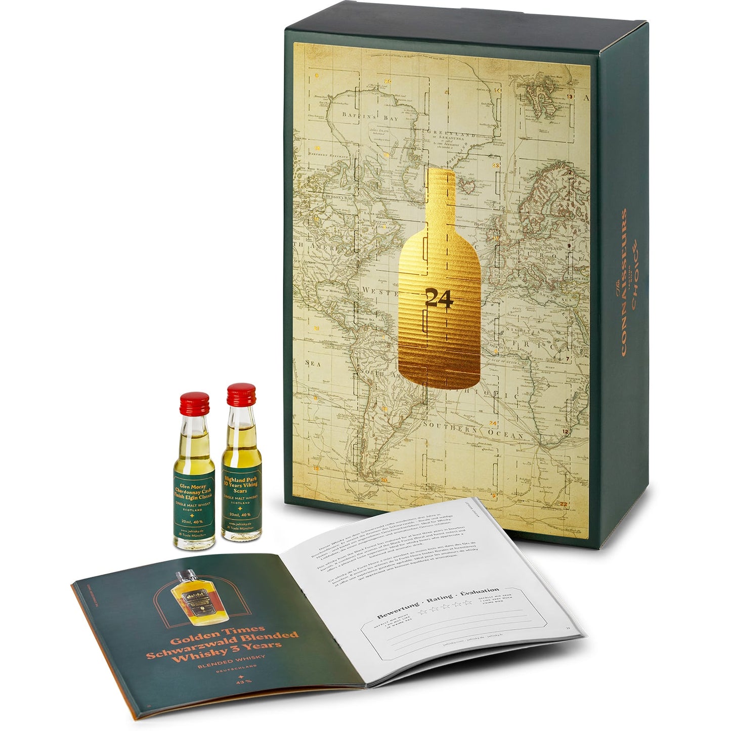 Whisky Adventskalender International (24 x 20ml) Tasting Set