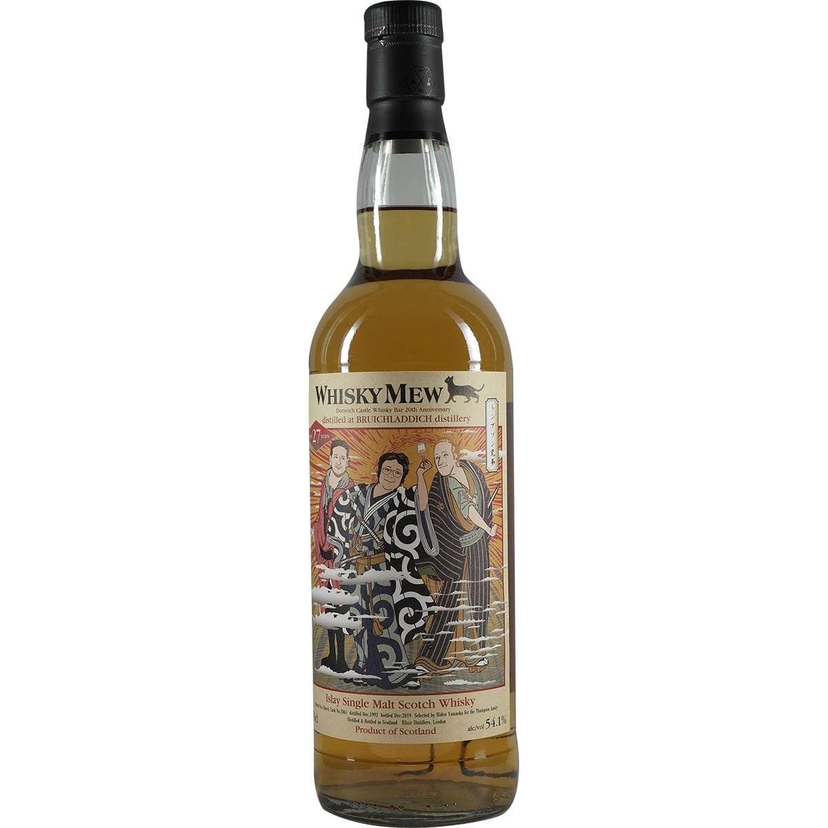 Whisky Mew Bruichladdich 27 Years Single Cask 001