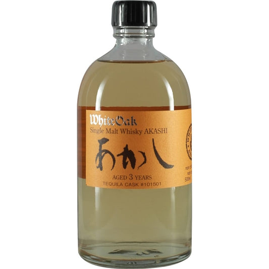 White Oak Akashi 3 Years Tequila Cask #101501 Bottle 01