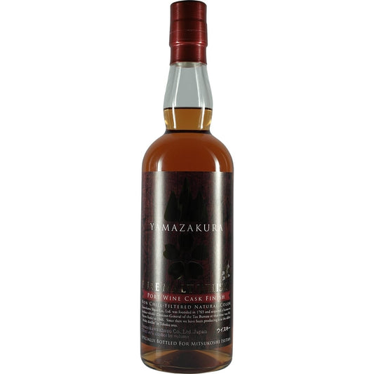 Yamazakura Pure Malt Port Wine Cask Finish for Isetan Bottle