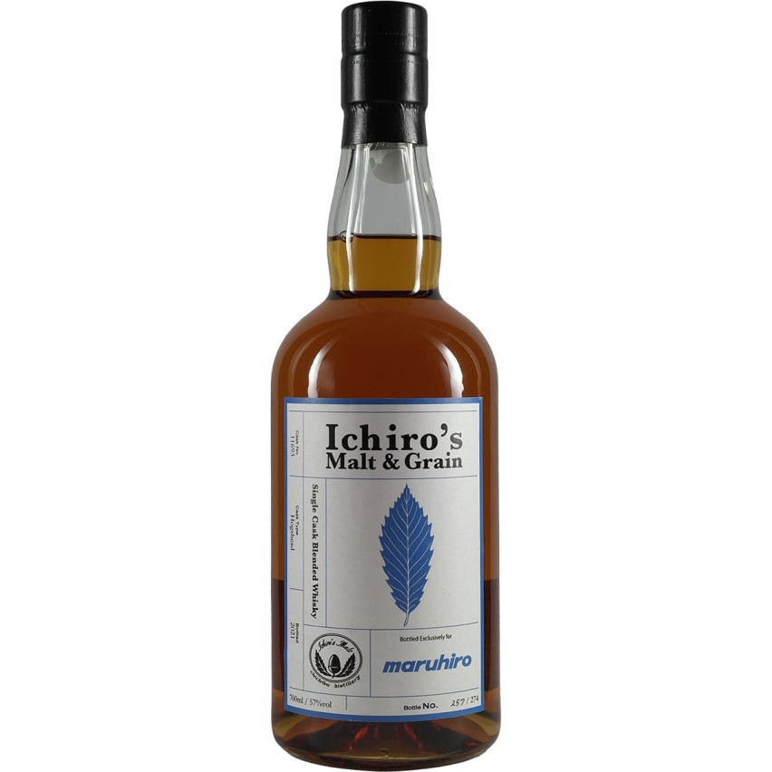 Ichiro´s Malt Malt & Grain Maruhiro Single Cask Blended Whisky Cask #11693