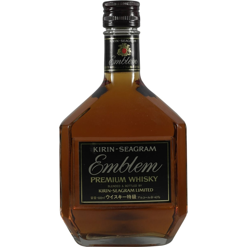 Kirin Gotemba Emblem Whisky Square Bottle 500ml