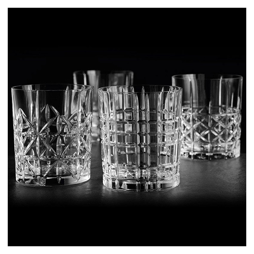 Nachtmann Kristallglas Set 4x Whiskytumbler Highland