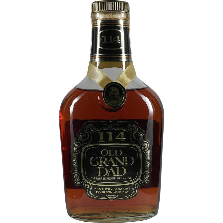 Old Grand Dad 114 Kentucky Bourbon 1980s Lot. 18 750ml
