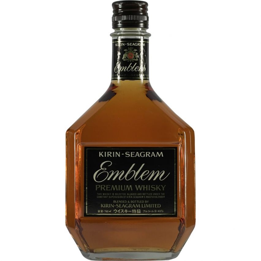 Kirin Gotemba Emblem Whisky Square Bottle
